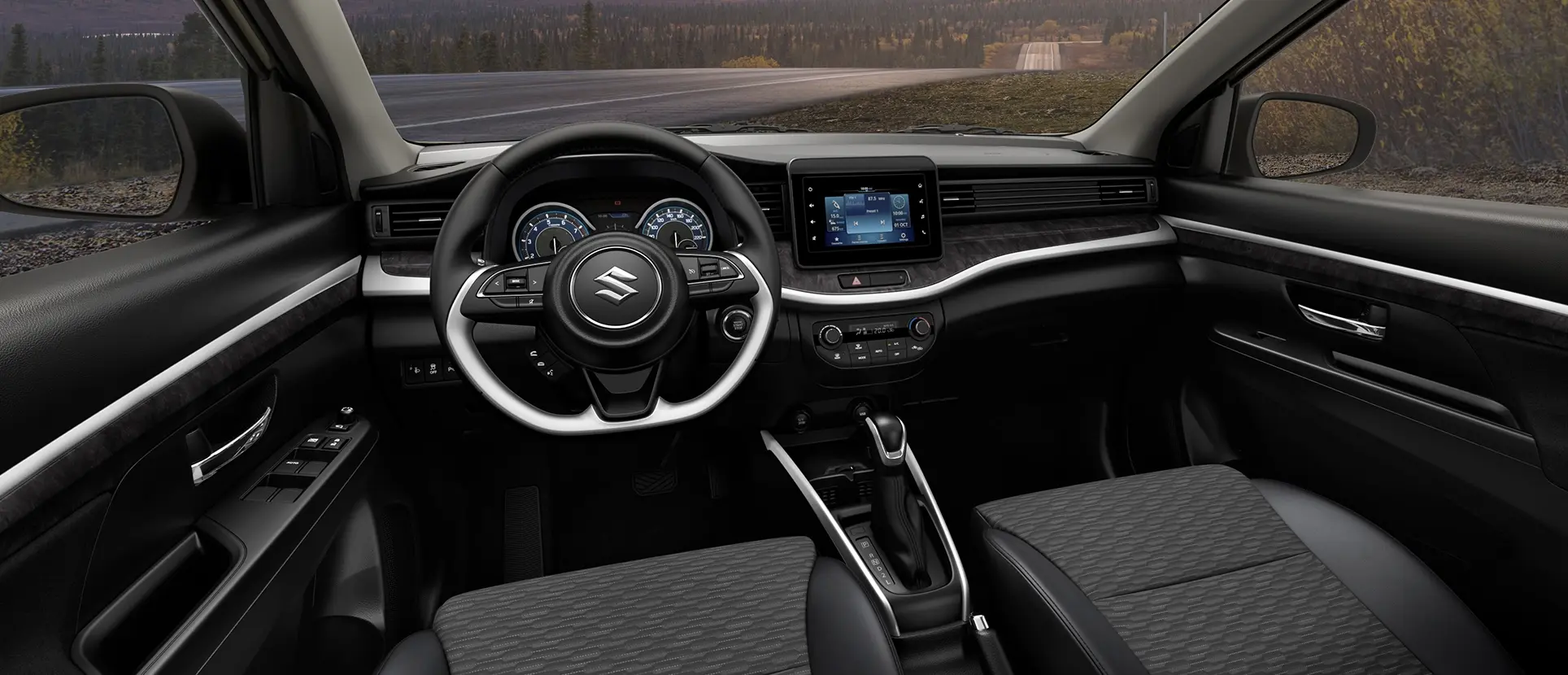 Interior Ertiga XL7 Boostergreen